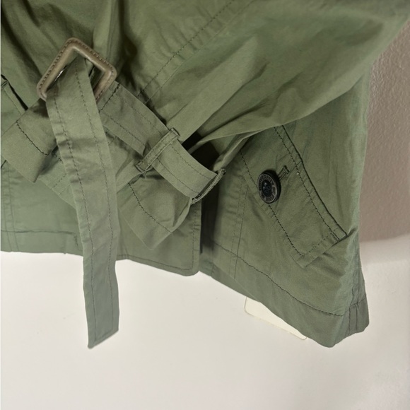 Victoria's Secret Olive Trench Coat - Picture 3 of 7